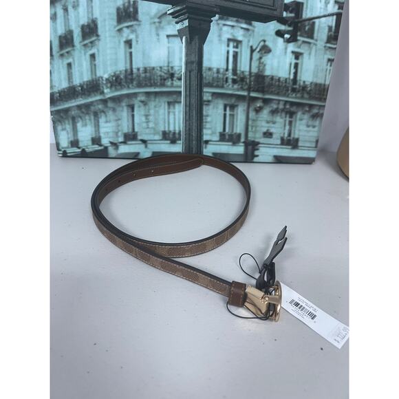 Coach CAY74 Signature Buckle Cut-To-Size Belt, 18 Mm main image 5